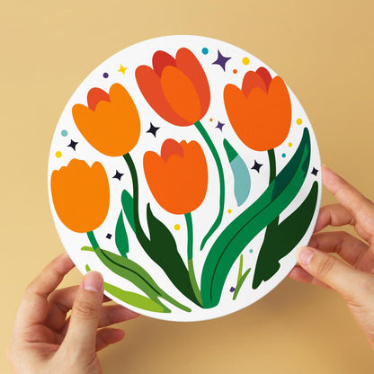 Daffodils and Pink Bellflowers mini board kit – image 10