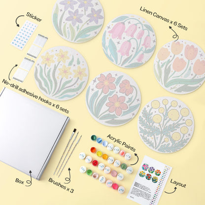 Daffodils and Pink Bellflowers mini board kit – image 15