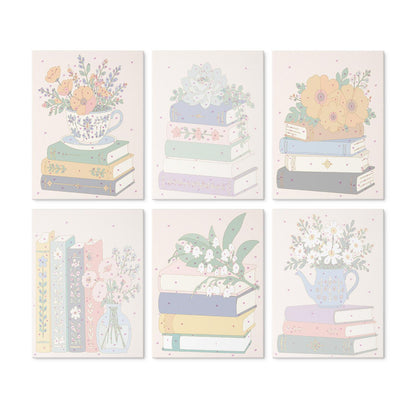 Teapot Daisies on Book Stacks mini board kit – image 17
