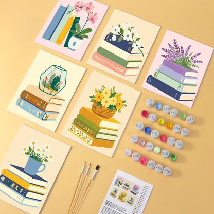 Orchids and Lavender on Books mini board kit – image 5
