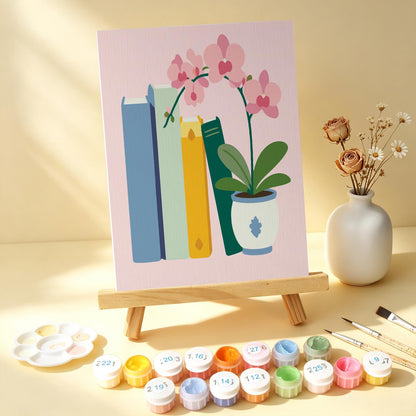 Orchids and Lavender on Books mini board kit – image 14