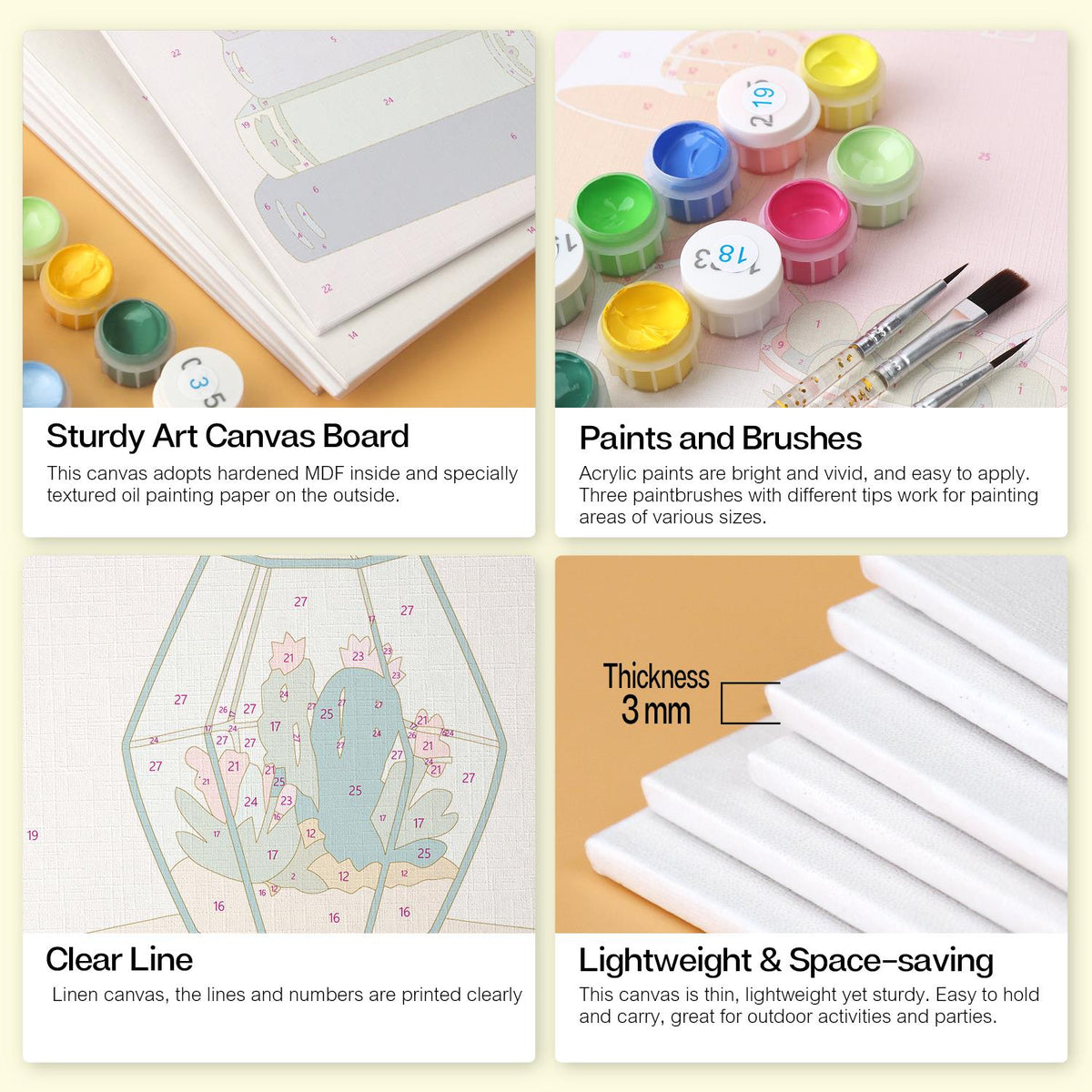 Orchids and Lavender on Books mini board kit – image 18