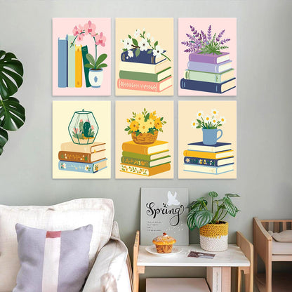 Orchids and Lavender on Books mini board kit – image 23