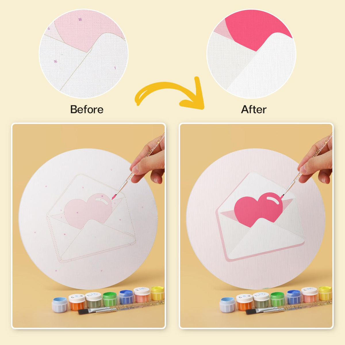 Lovebirds and Love Letters mini board kit – image 21