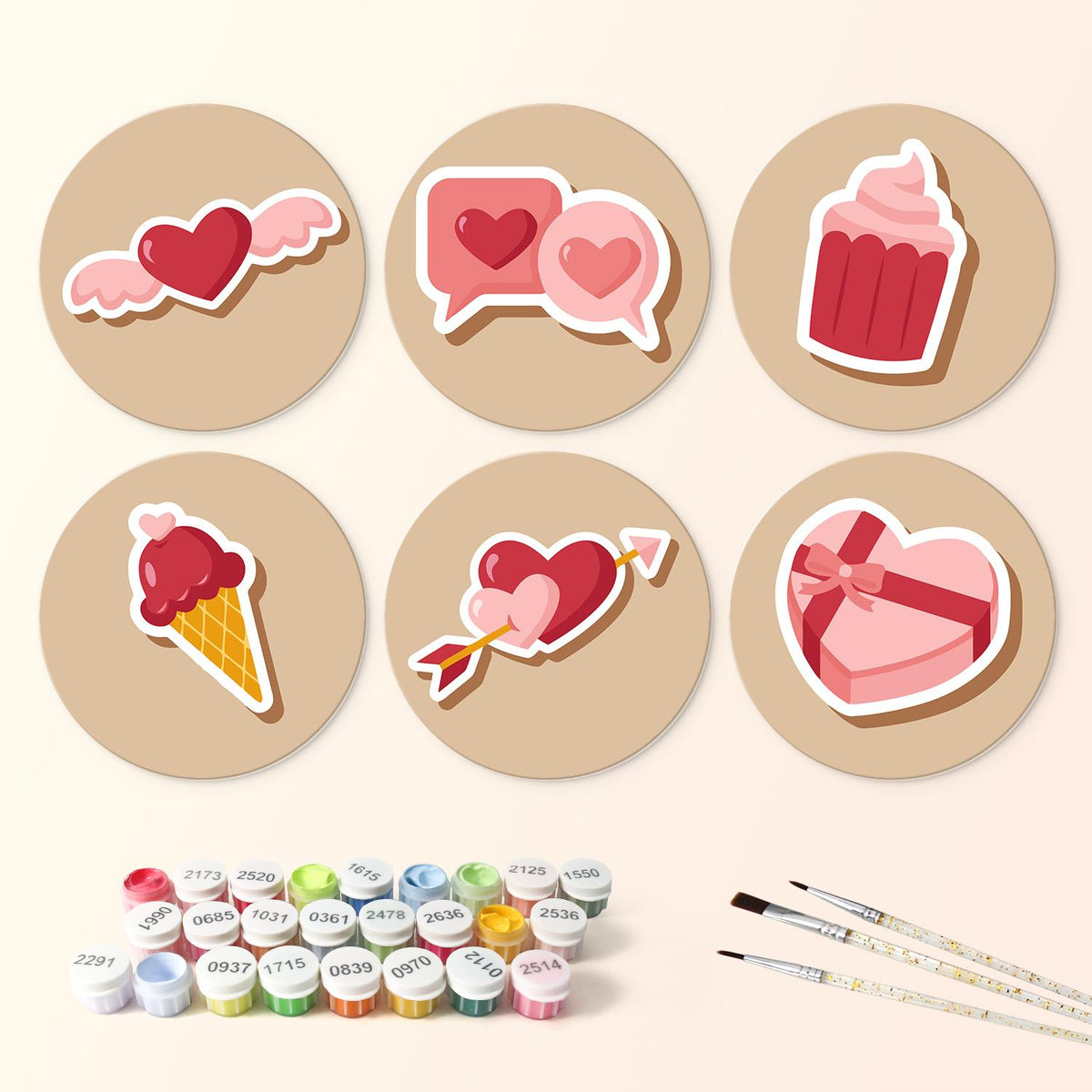 Winged Hearts and Sweet Treats mini board kit – image 3