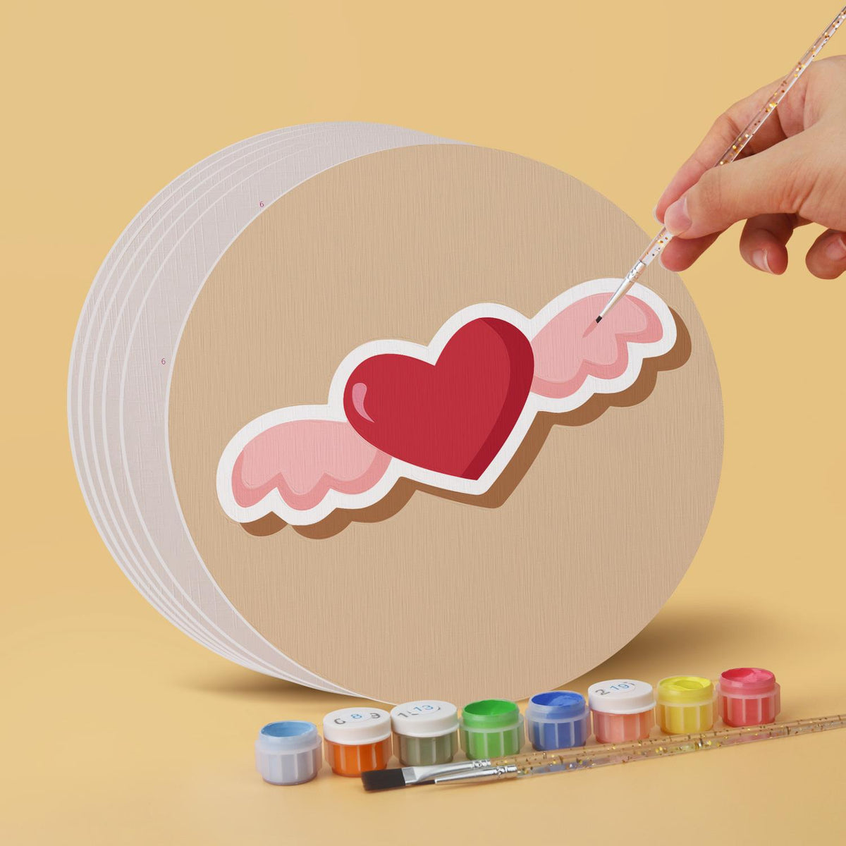 Winged Hearts and Sweet Treats mini board kit – image 5