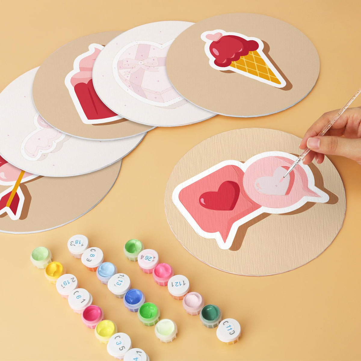 Winged Hearts and Sweet Treats mini board kit – image 7