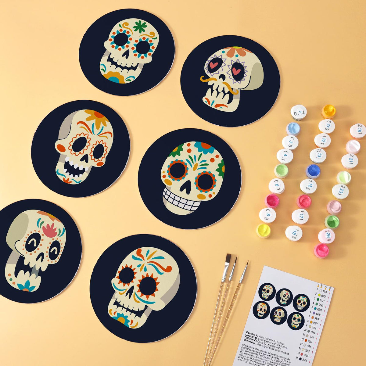Day of the Dead Calaveras mini board kit – image 6