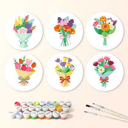 Ribbon-Tied Flower Bouquets mini board kit – image 3
