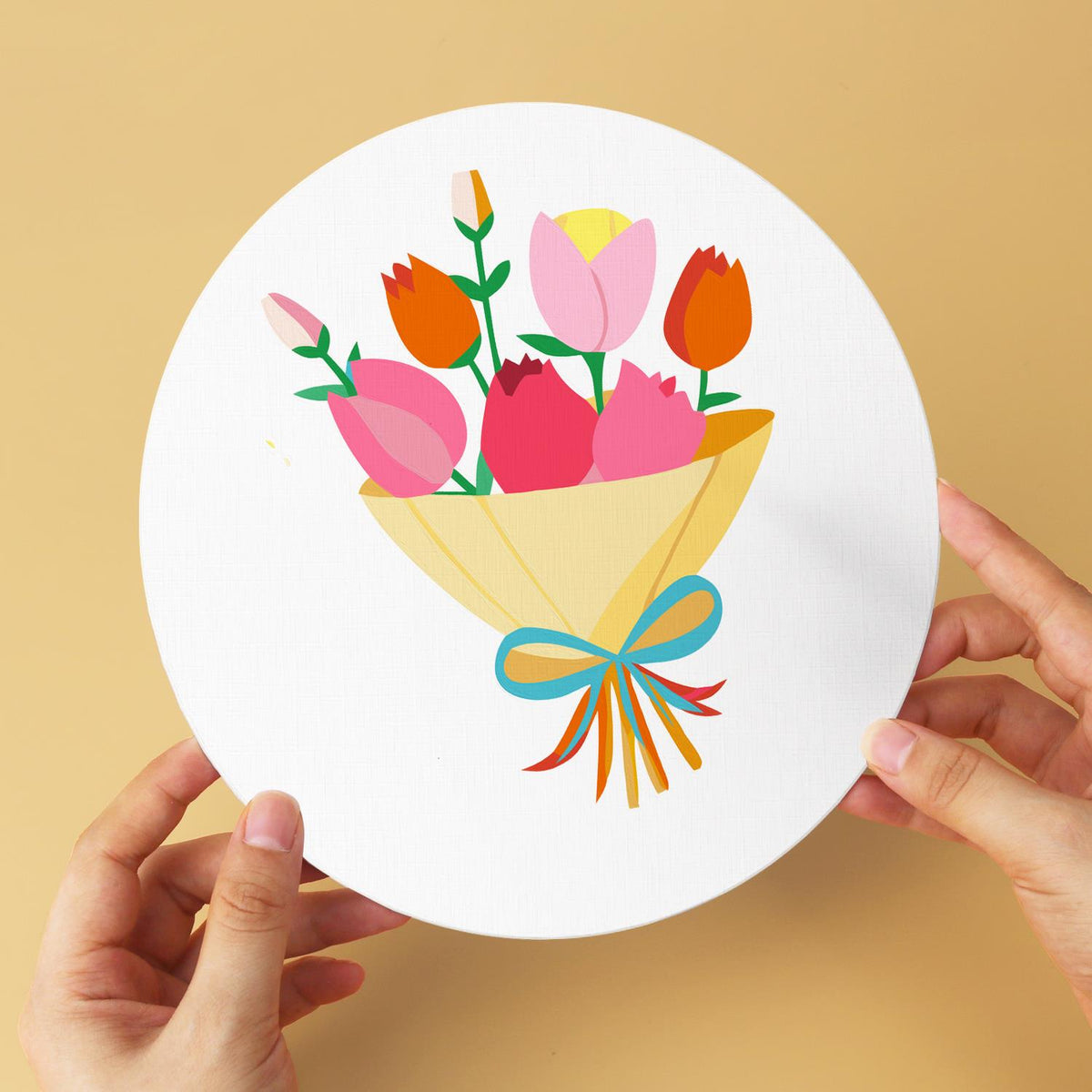 Ribbon-Tied Flower Bouquets mini board kit – image 10