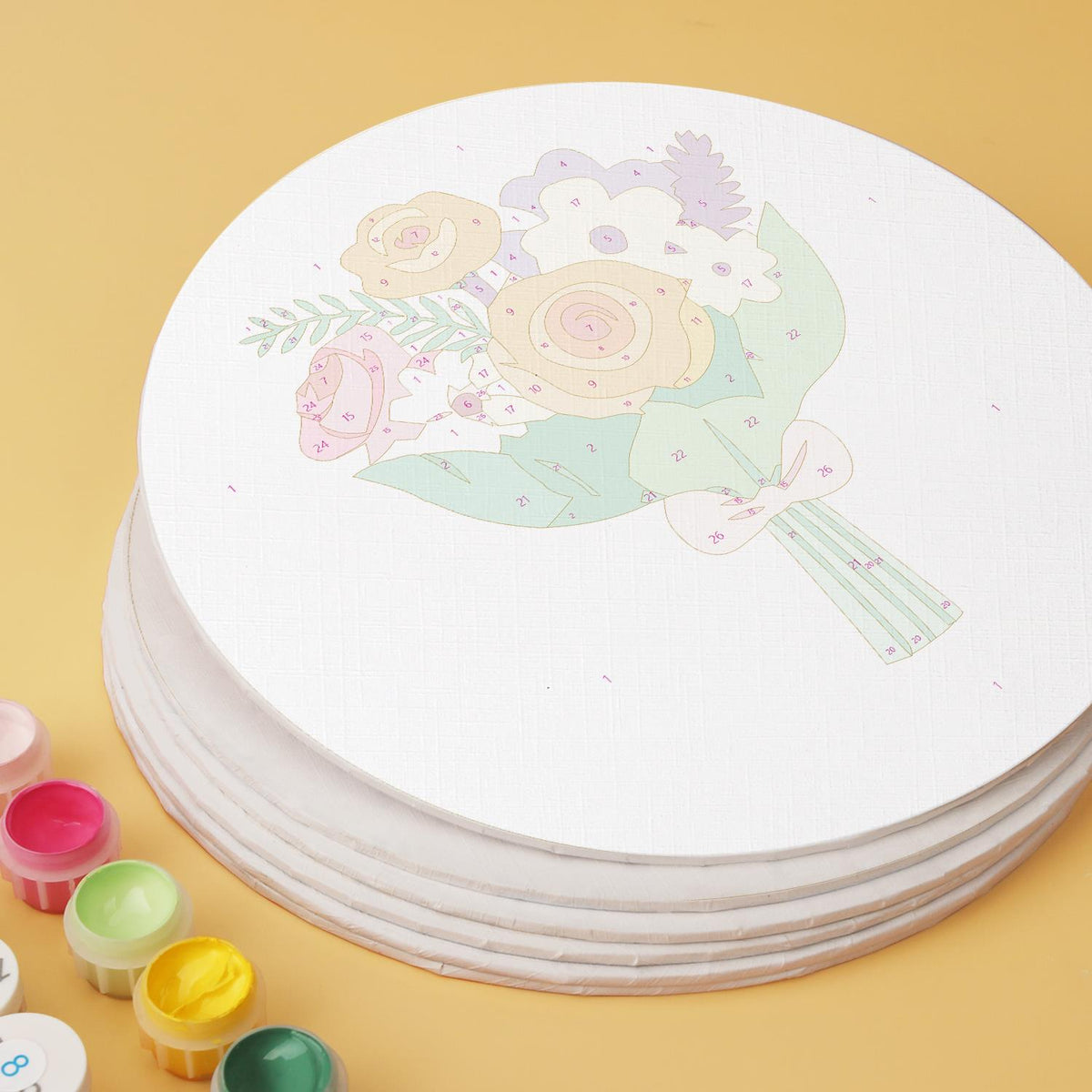 Ribbon-Tied Flower Bouquets mini board kit – image 13
