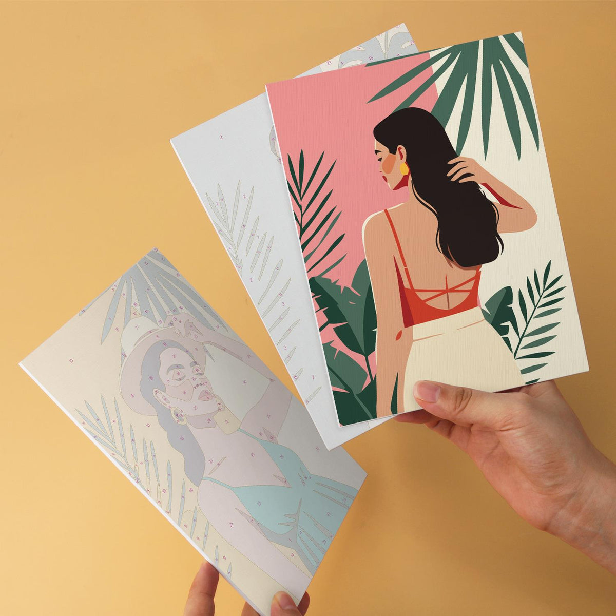 Tropical Leaf Fashion Muses mini board kit – image 11