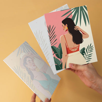 Tropical Leaf Fashion Muses mini board kit – image 11