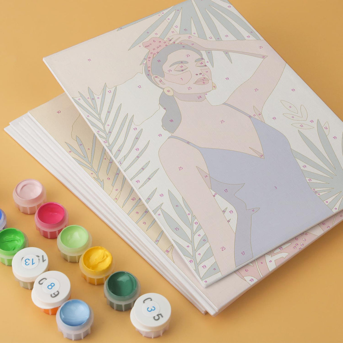 Tropical Leaf Fashion Muses mini board kit – image 13