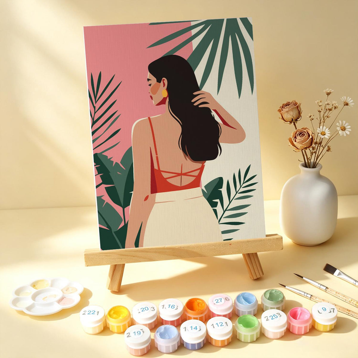 Tropical Leaf Fashion Muses mini board kit – image 14