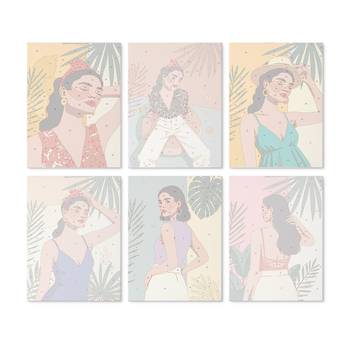 Tropical Leaf Fashion Muses mini board kit – image 17