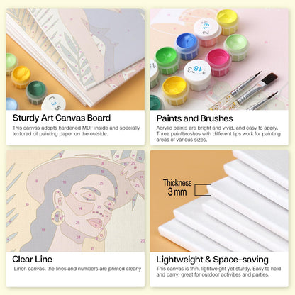 Tropical Leaf Fashion Muses mini board kit – image 18