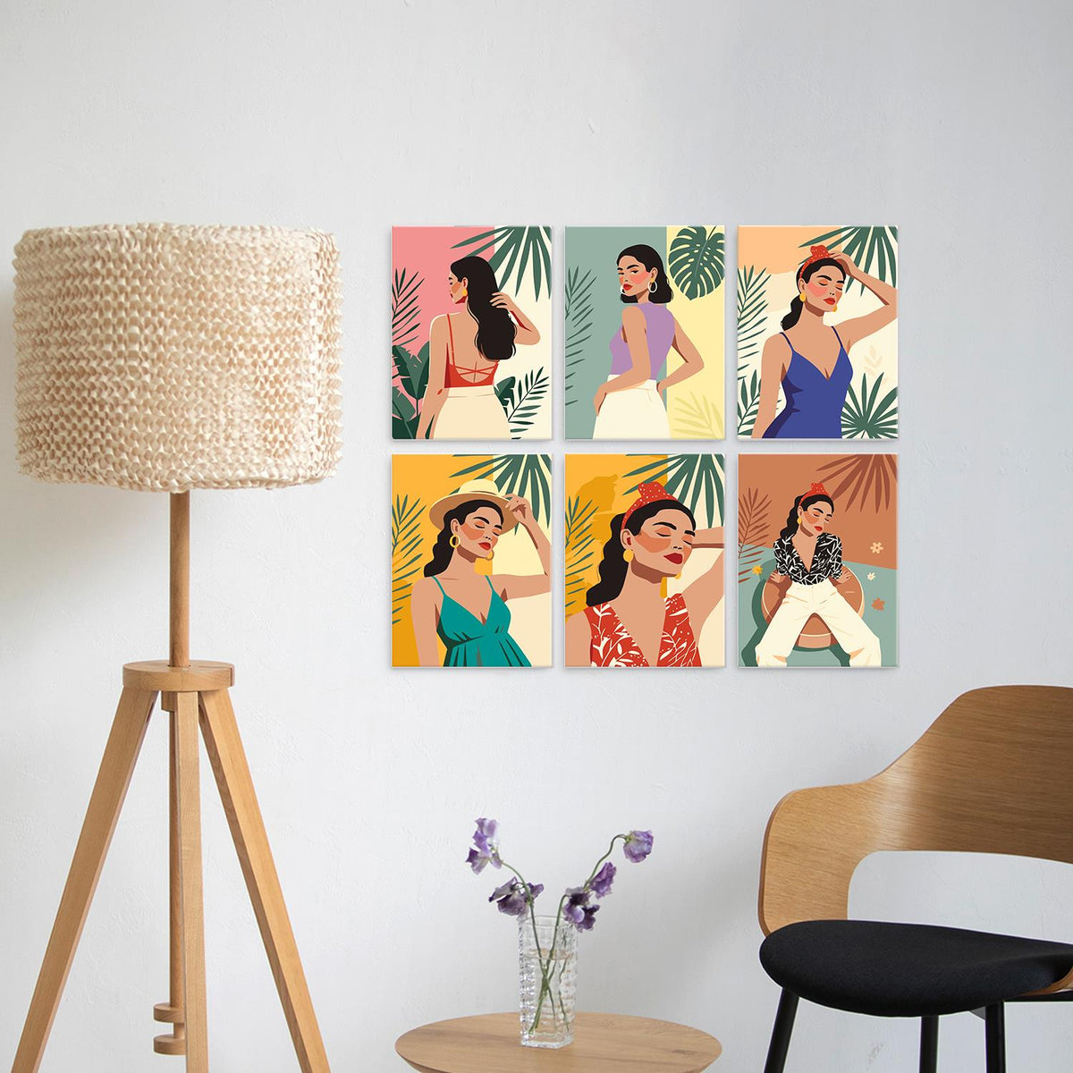 Tropical Leaf Fashion Muses mini board kit – image 22