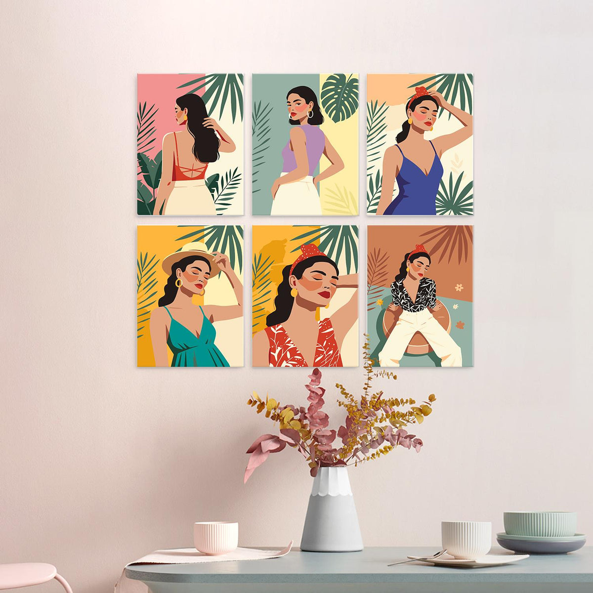 Tropical Leaf Fashion Muses mini board kit – image 23