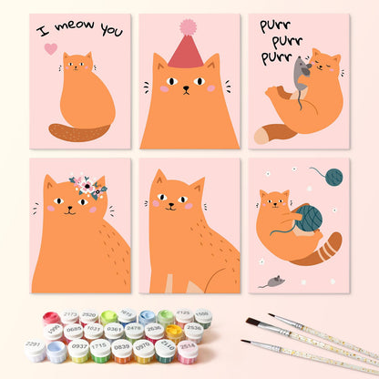 I Meow You Ginger Cats mini board kit – image 3
