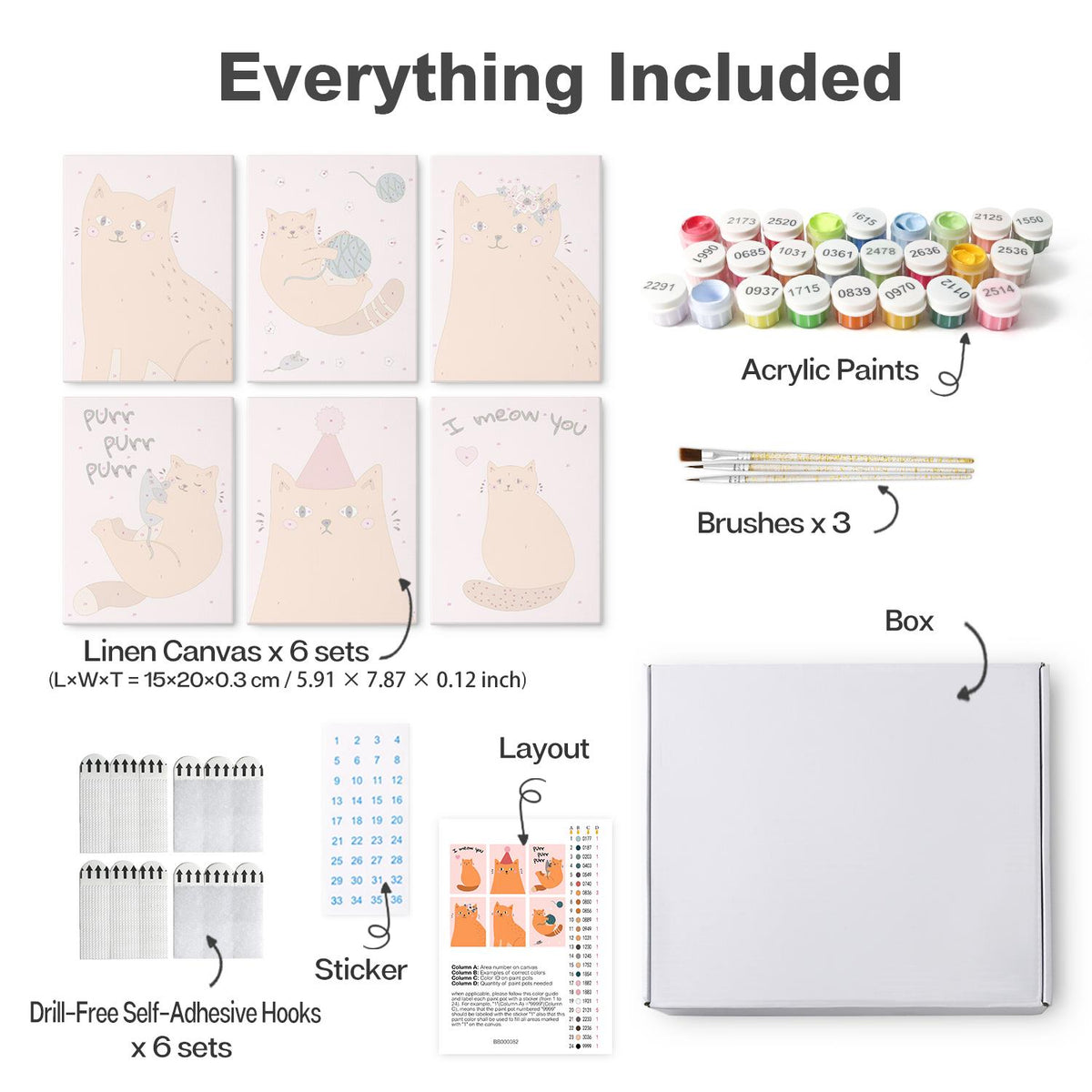 I Meow You Ginger Cats mini board kit – image 16