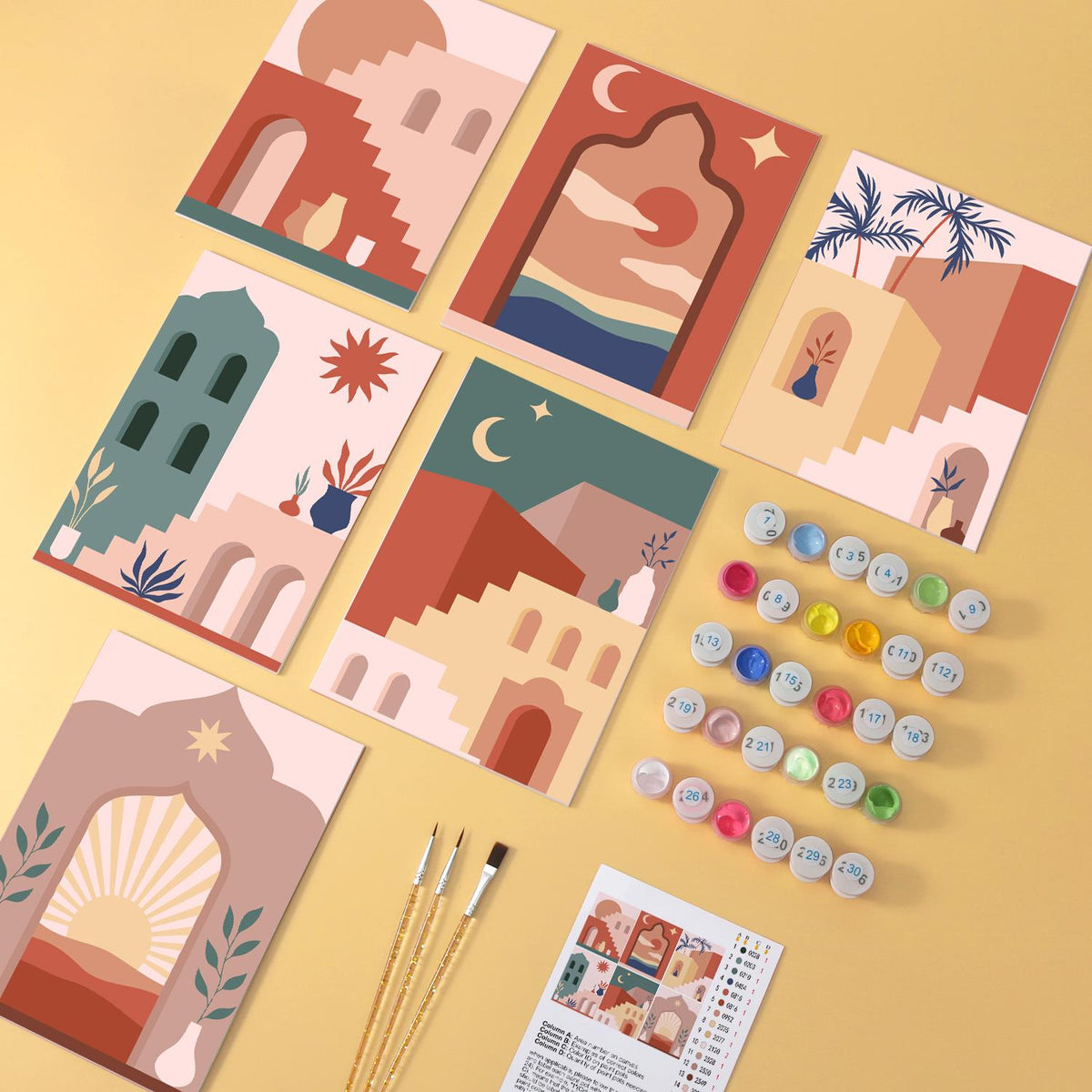 Terracotta Arches and Stairways mini board kit – image 5