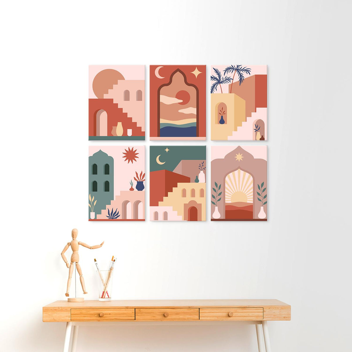 Terracotta Arches and Stairways mini board kit – image 23