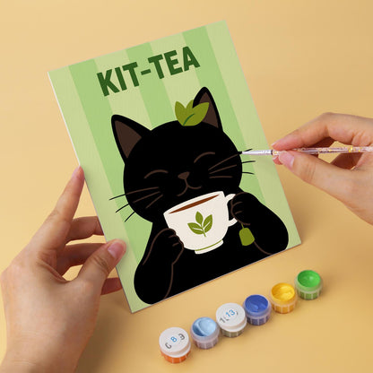 Pawccino Black Cat Puns mini board kit – image 8
