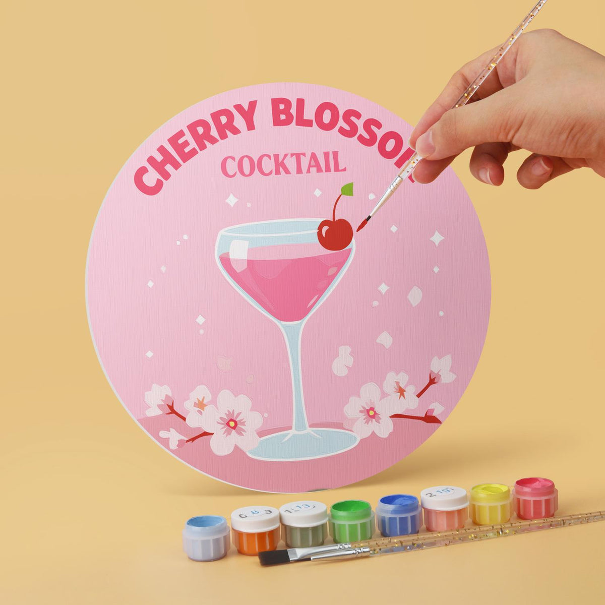 Cherry Blossom Pink Cocktails mini board kit – image 4