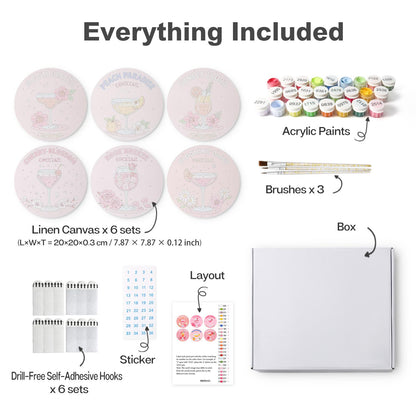 Cherry Blossom Pink Cocktails mini board kit – image 16