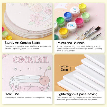 Cherry Blossom Pink Cocktails mini board kit – image 18
