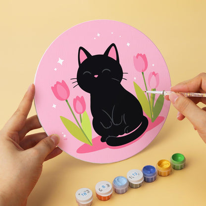 Black Cats in Spring Blooms mini board kit – image 9