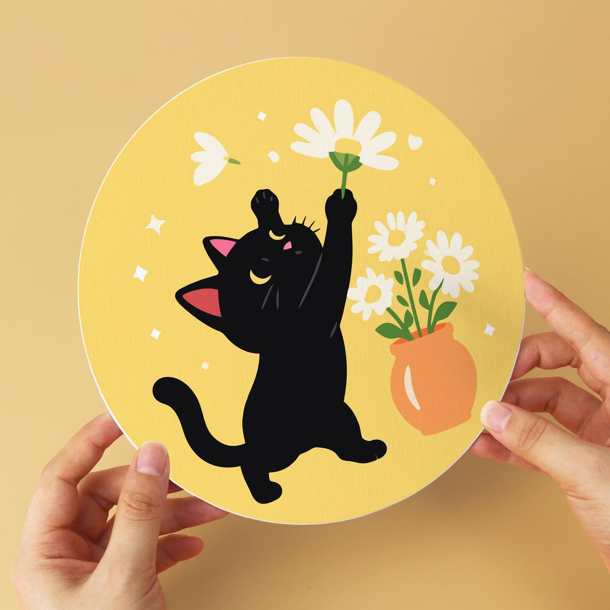 Black Cats in Spring Blooms mini board kit – image 10