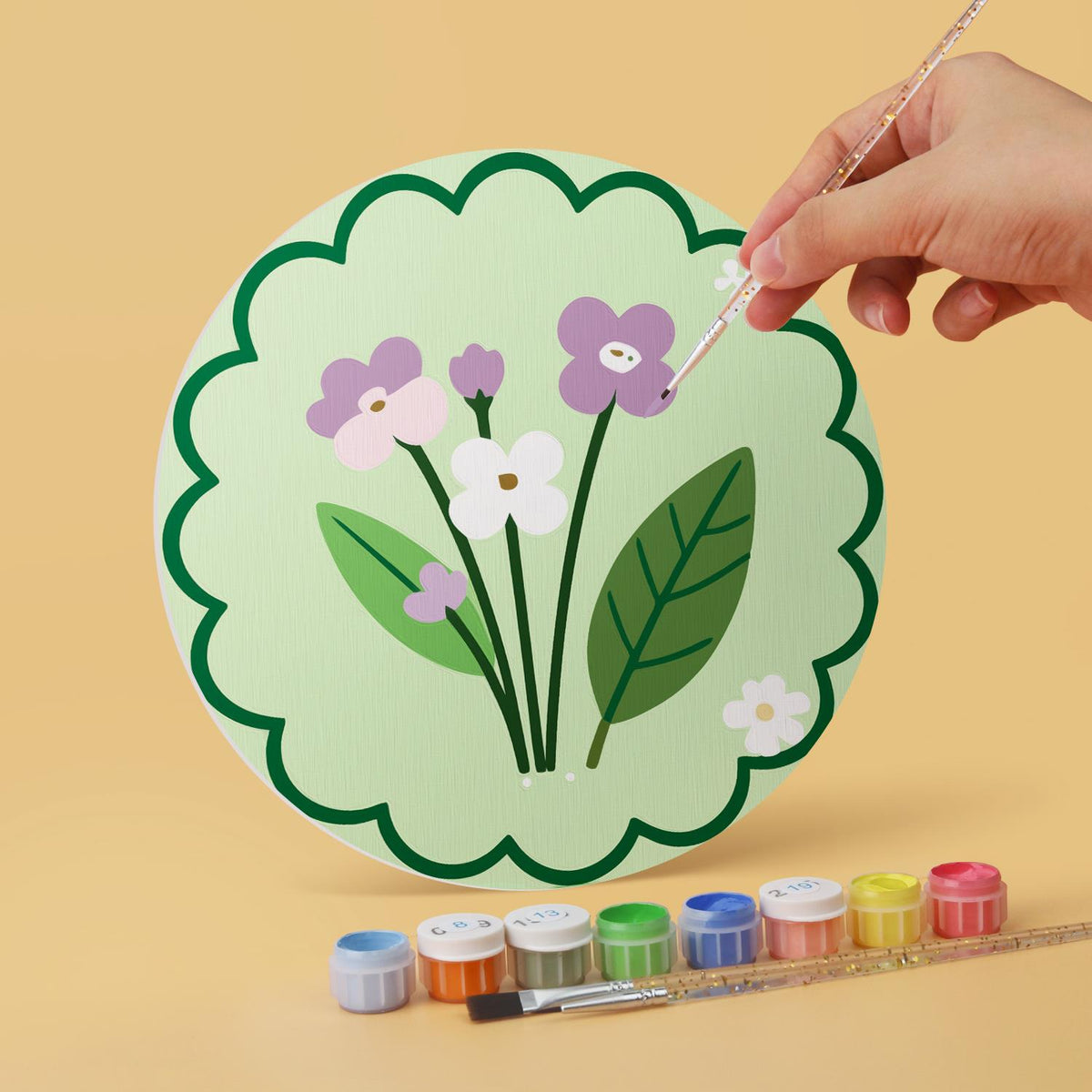 Sage Garden Birds and Tulips mini board kit – image 4