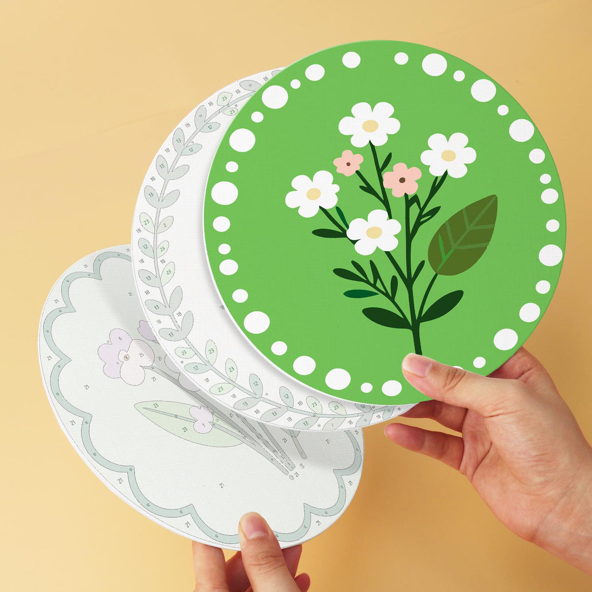 Sage Garden Birds and Tulips mini board kit – image 11