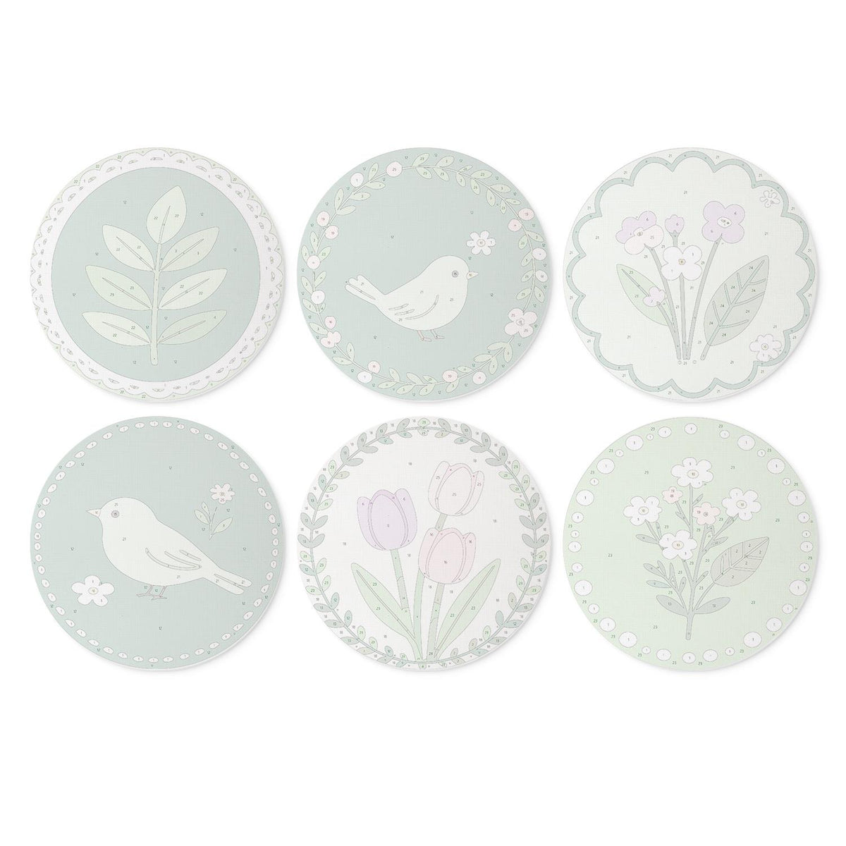 Sage Garden Birds and Tulips mini board kit – image 17