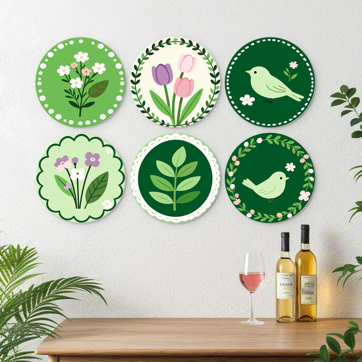 Sage Garden Birds and Tulips mini board kit – image 22