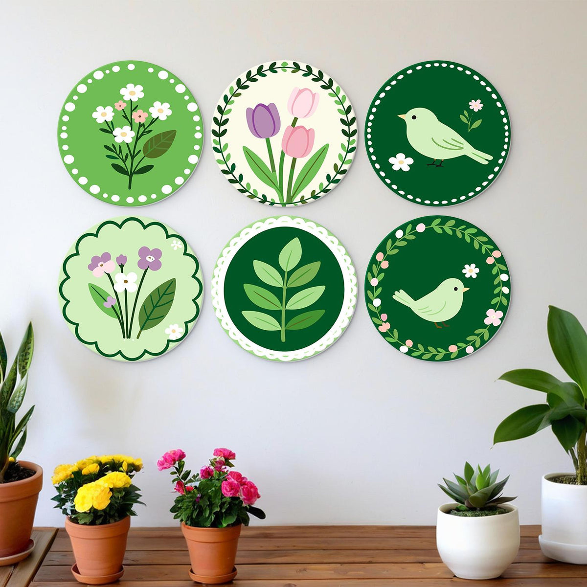 Sage Garden Birds and Tulips mini board kit – image 23