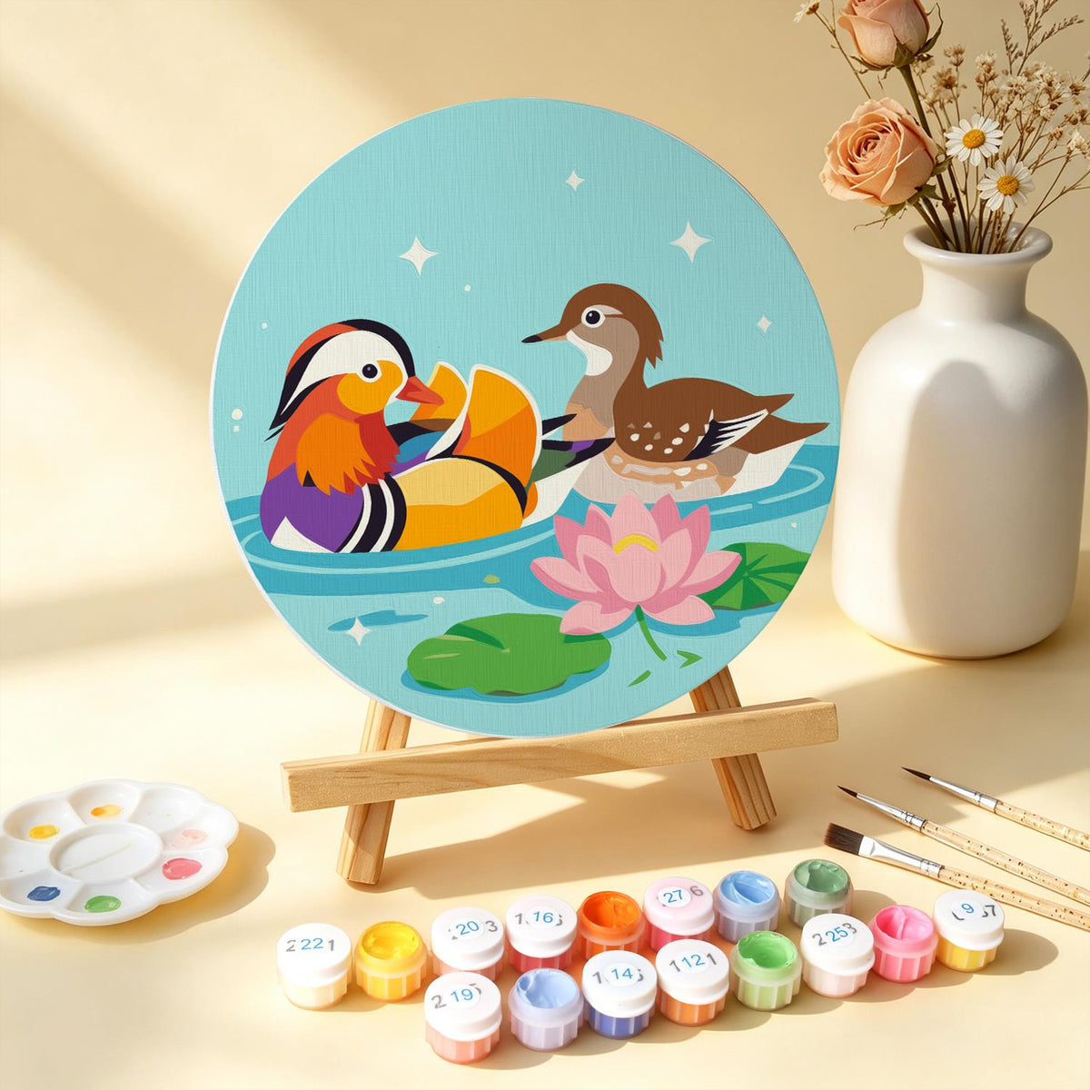 Hummingbird and Hoopoe Garden mini board kit – image 14