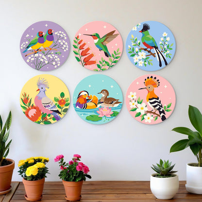 Hummingbird and Hoopoe Garden mini board kit – image 22