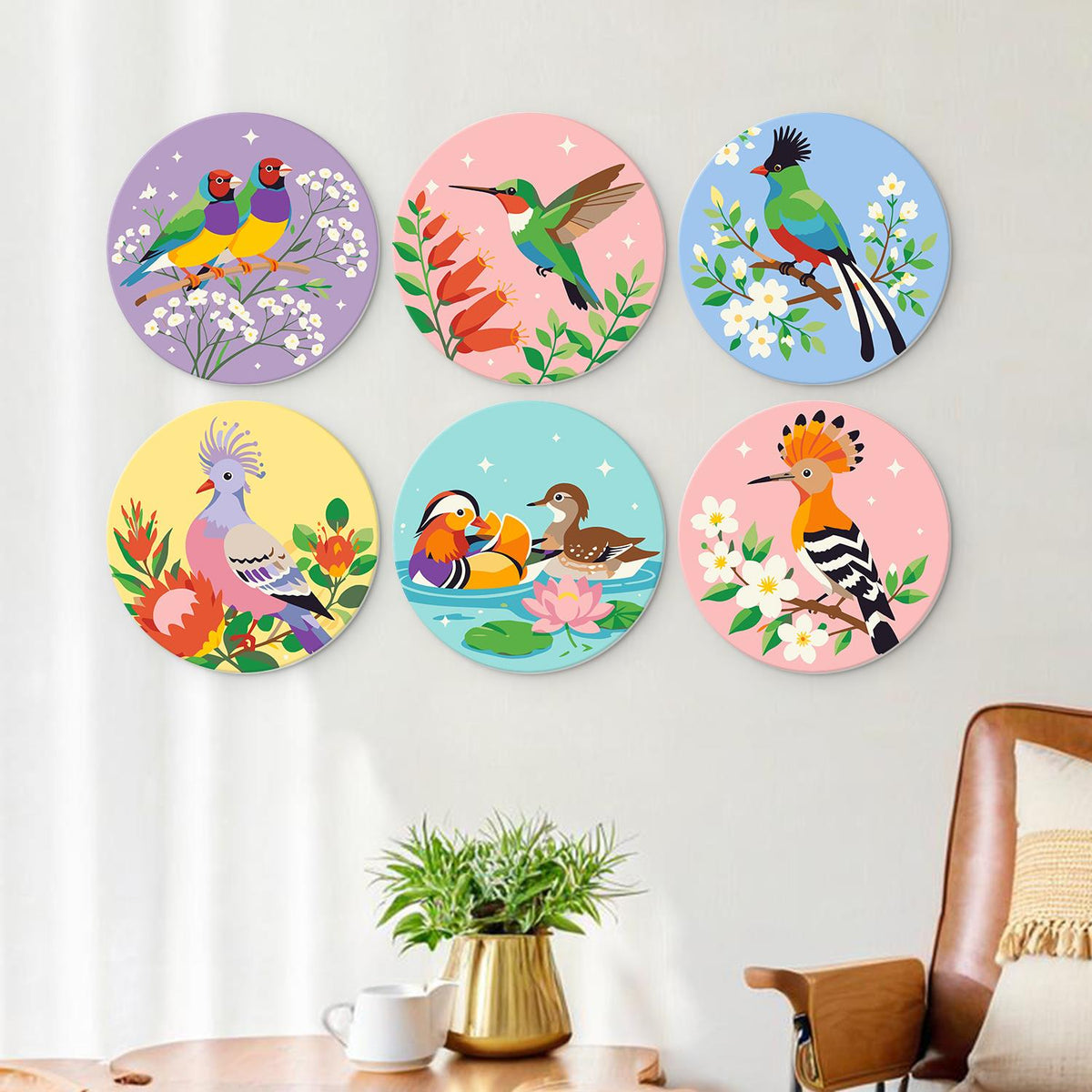 Hummingbird and Hoopoe Garden mini board kit – image 23