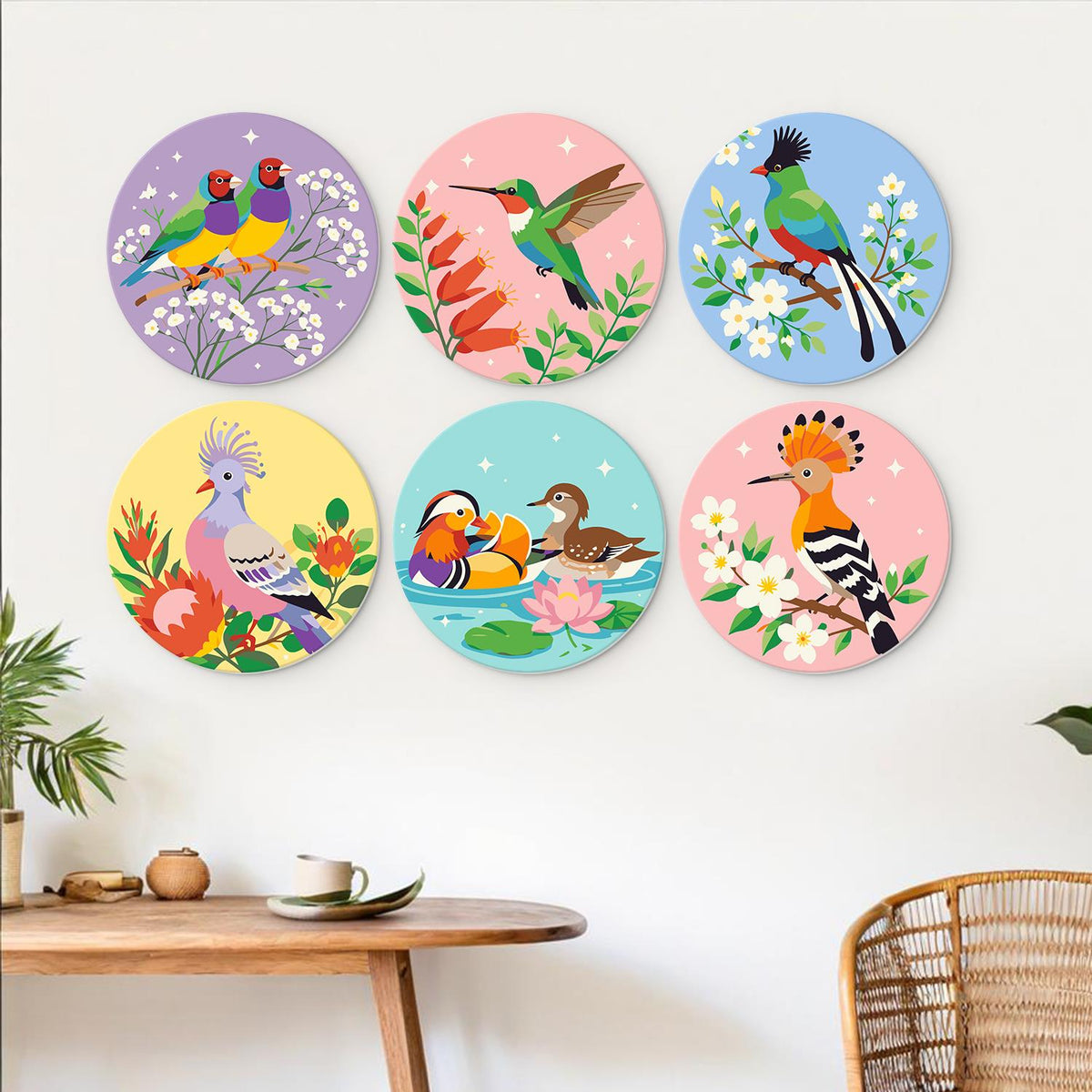 Hummingbird and Hoopoe Garden mini board kit – image 24