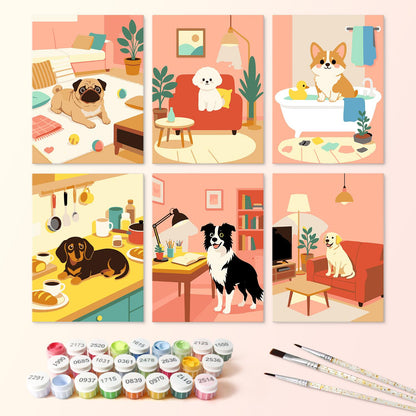 Corgi Bathtime and House Pups mini board kit – image 3