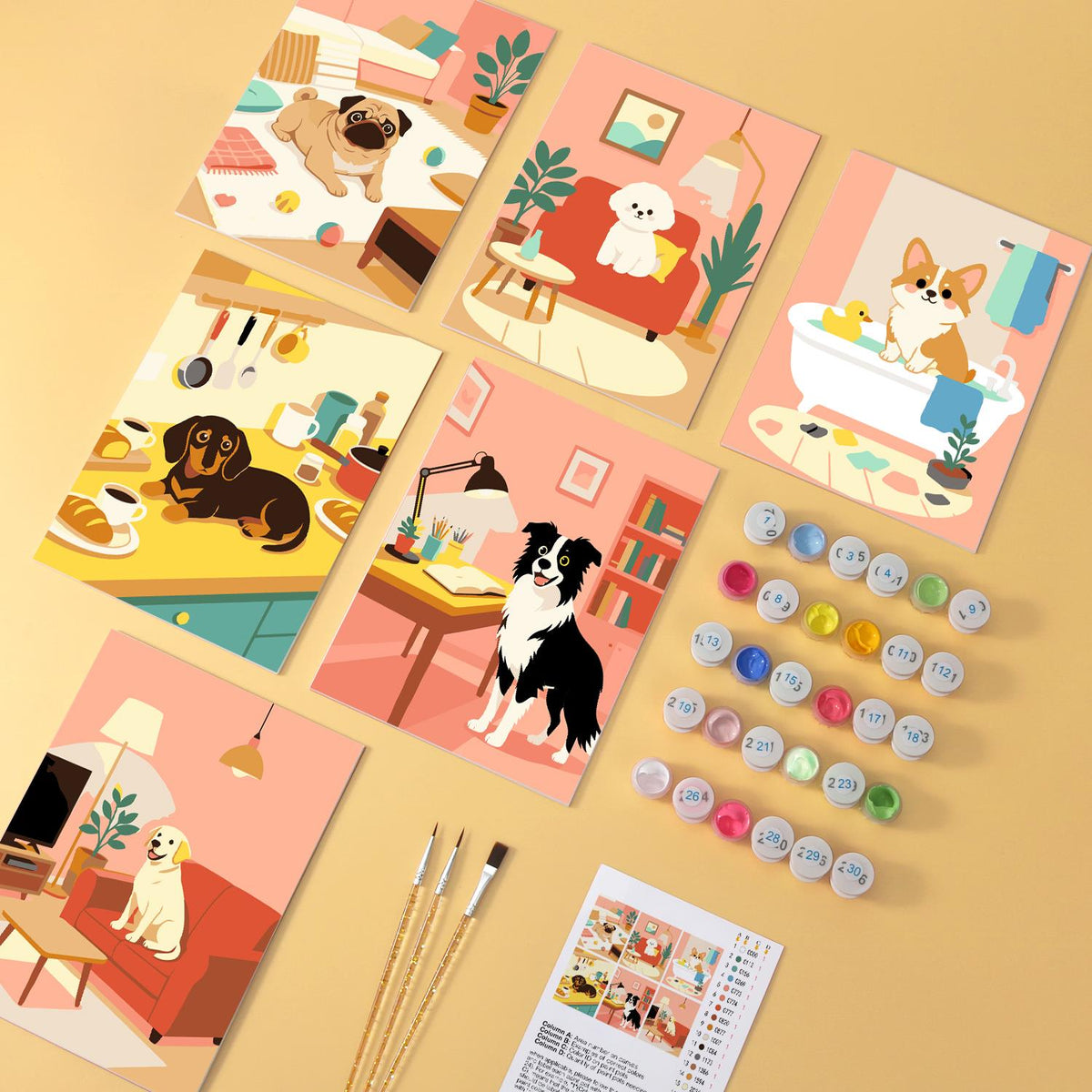 Corgi Bathtime and House Pups mini board kit – image 5