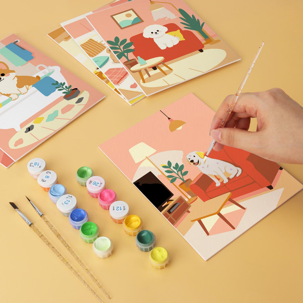 Corgi Bathtime and House Pups mini board kit – image 7