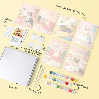 Corgi Bathtime and House Pups mini board kit – image 15