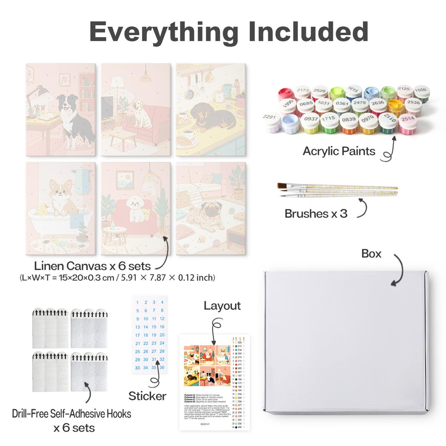 Mini board kit contents