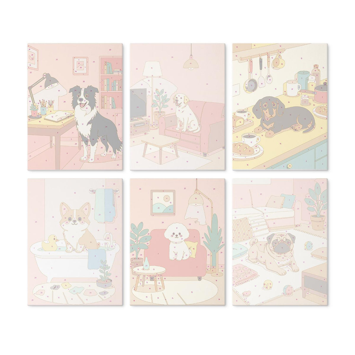 Corgi Bathtime and House Pups mini board kit – image 17