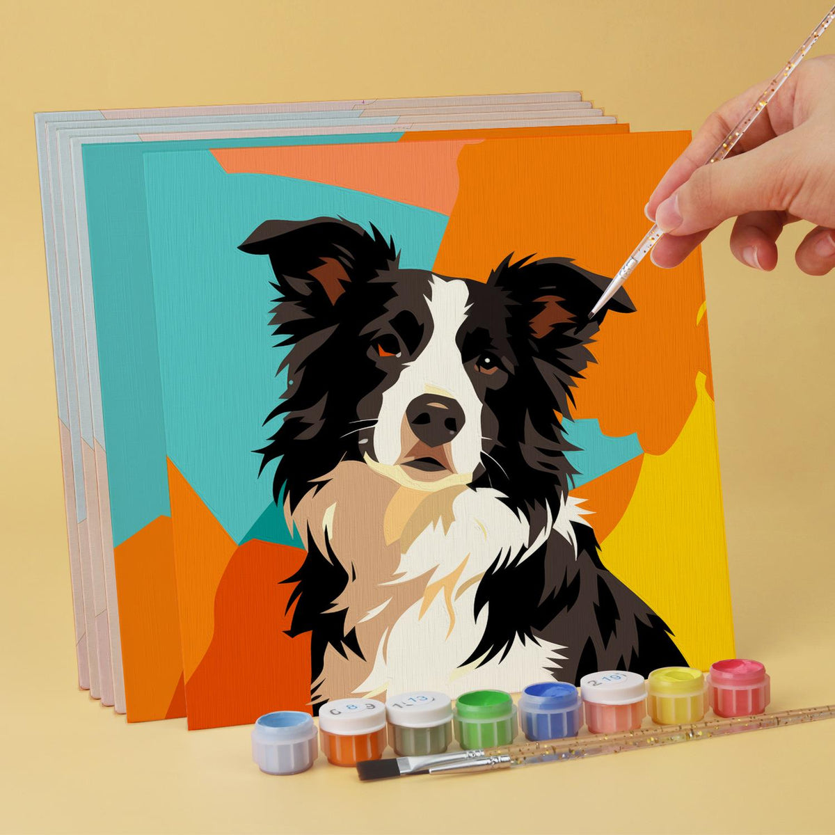 Pop-Art Pup Portraits mini board kit – image 4