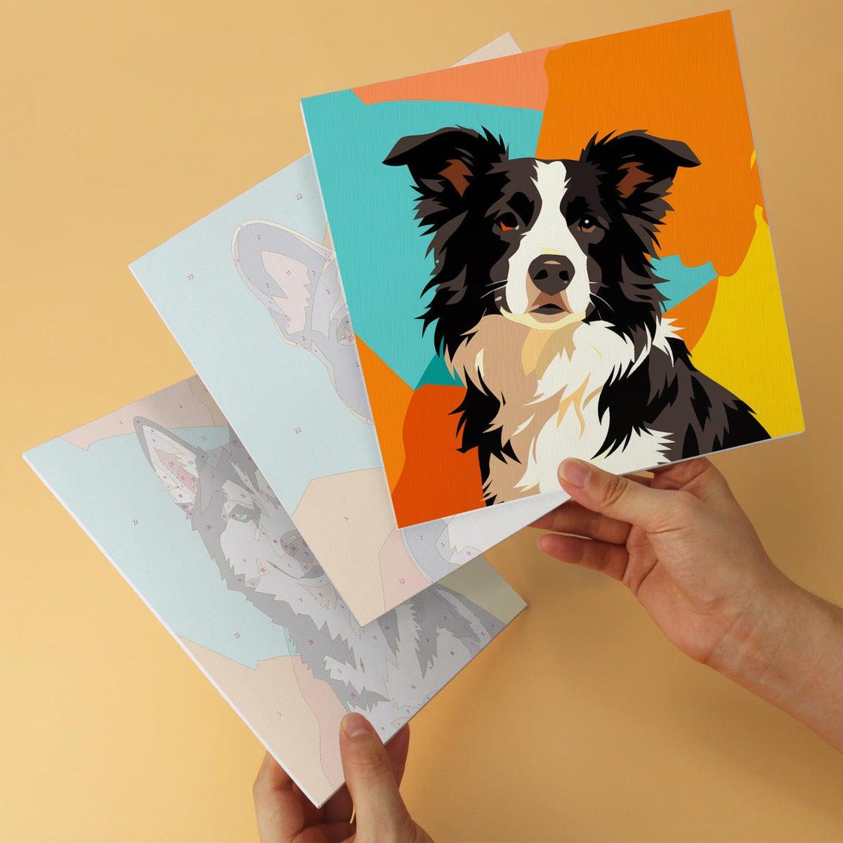 Pop-Art Pup Portraits mini board kit – image 11